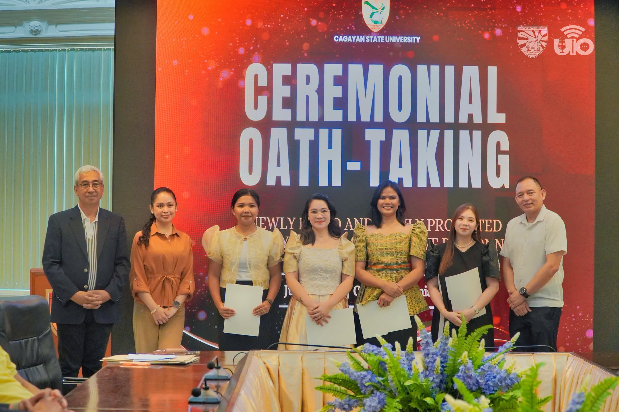 OIC PRESIDENT IBAÑEZ ADMINISTERS OATH TO 89 NEWLY HIRED AND PROMOTED CSU EMPLOYEES photo 23